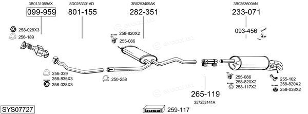 Bosal SYS07727