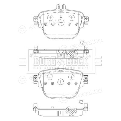 Borg & Beck BBP2673