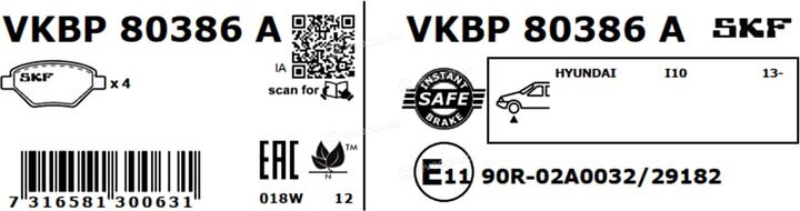 SKF VKBP 80386 A
