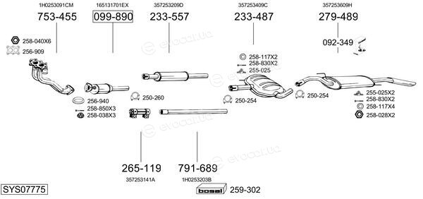 Bosal SYS07775