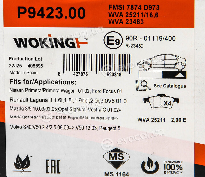 Woking P9423.00