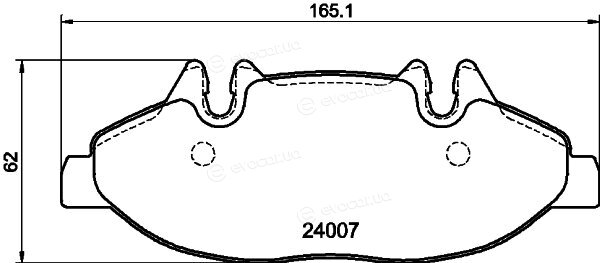 Hella Pagid 8DB 355 010-651