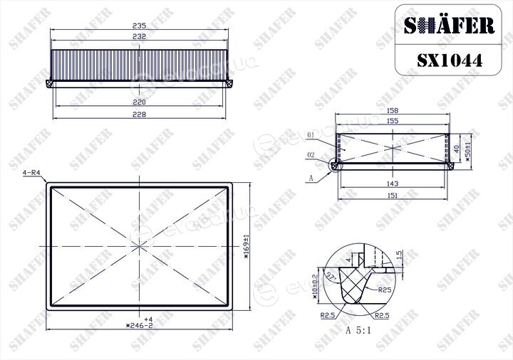 Shafer SX1044