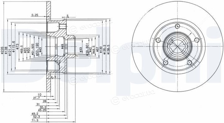 Delphi BG2714