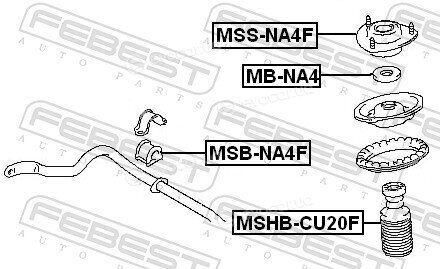 Febest MB-NA4