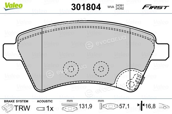 Valeo 301804