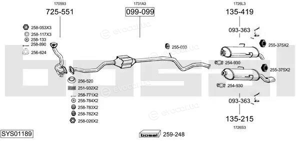 Bosal SYS01189