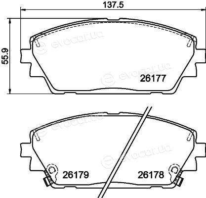 Hella Pagid 8DB 355 040-271