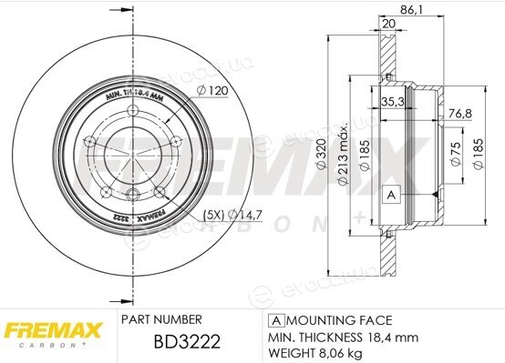 Fremax BD-3222