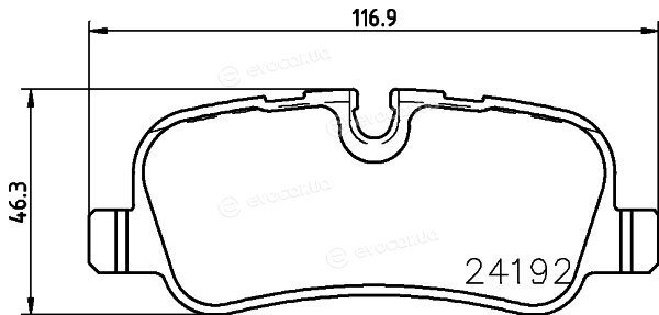 Hella Pagid 8DB 355 011-981