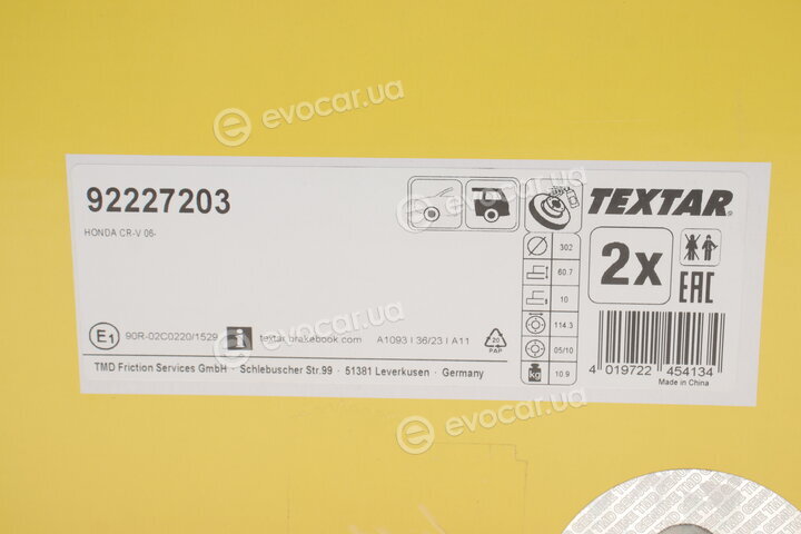 Textar 92227203