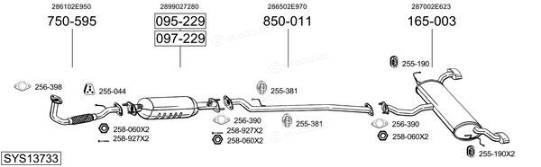 Bosal SYS13733