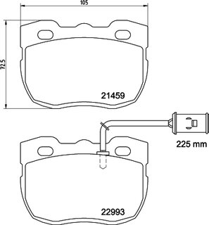 Hella Pagid 8DB 355 037-941