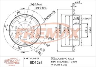 Fremax BD-1269