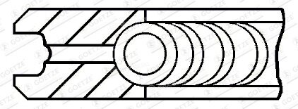 Goetze 3.947mm 231 P GOE13