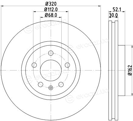 Hella Pagid 8DD 355 117-191