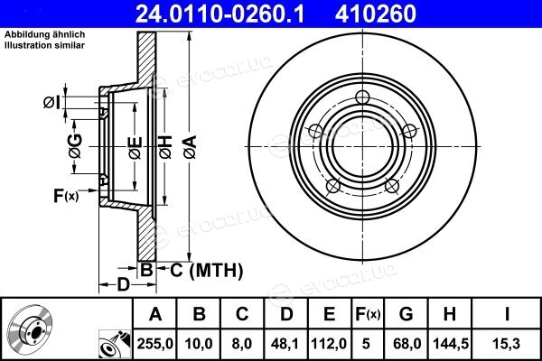 ATE 24.0110-0260.1