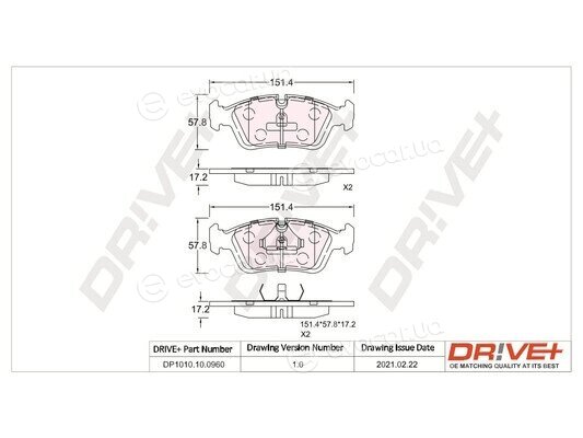 Drive+ DP1010.10.0960