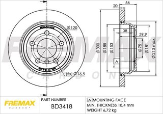 Fremax BD-3418