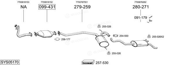 Bosal SYS05170