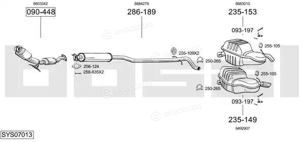 Bosal SYS07013