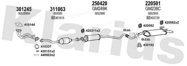 Klarius 390926E