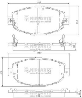 Nipparts J3602087