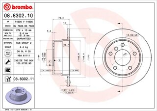 Brembo 08.8302.11