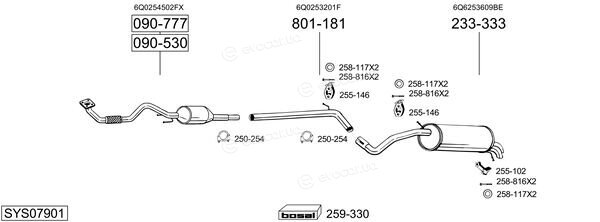 Bosal SYS07901