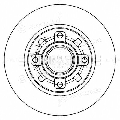 Borg & Beck BBD6194S