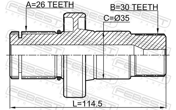 Febest 2312-TRANST5