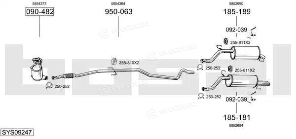 Bosal SYS09247