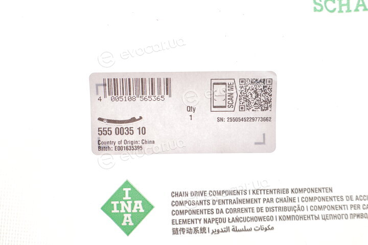 INA 555 0035 10