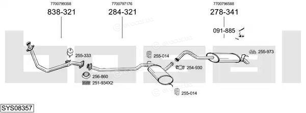 Bosal SYS08357