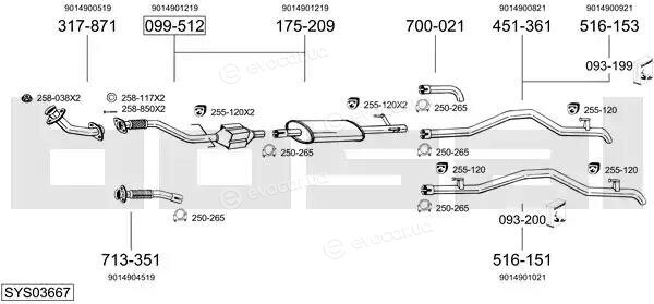 Bosal SYS03667