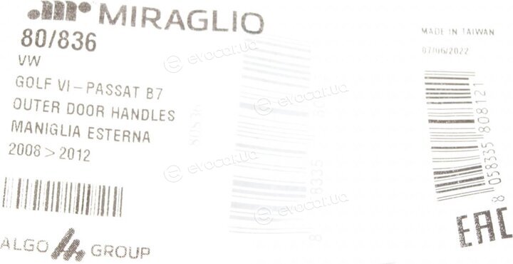 Miraglio 80/836