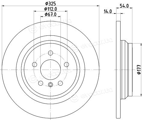 Hella Pagid 8DD 355 122-861