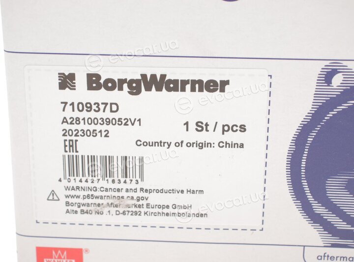 Wahler / BorgWarner 710937D