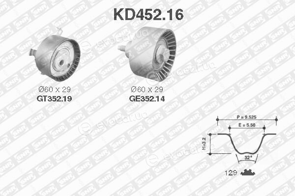 NTN / SNR KD452.16