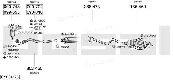 Bosal SYS04125