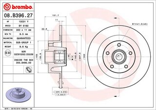 Brembo 08.B396.27