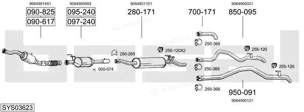 Bosal SYS03623