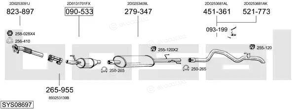 Bosal SYS08697