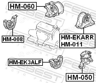 Febest HM-EK3ALF