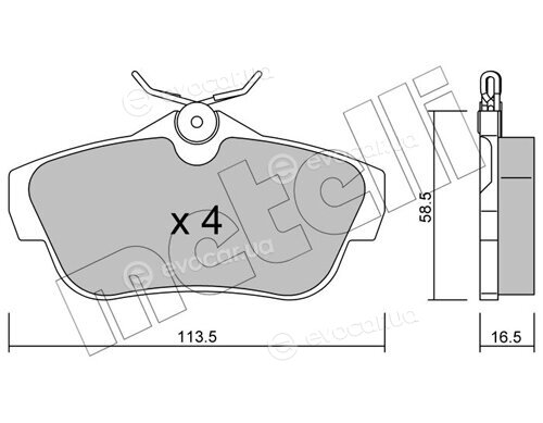 Metelli 22-0712-0