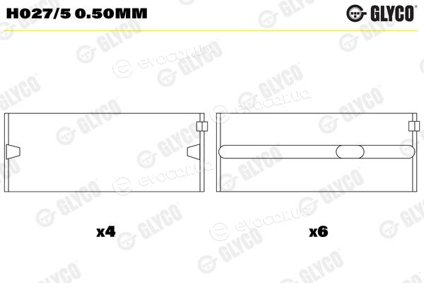 Glyco H027/5 0.50mm