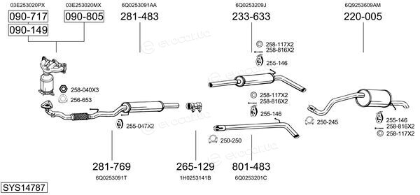 Bosal SYS14787