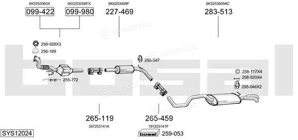 Bosal SYS12024