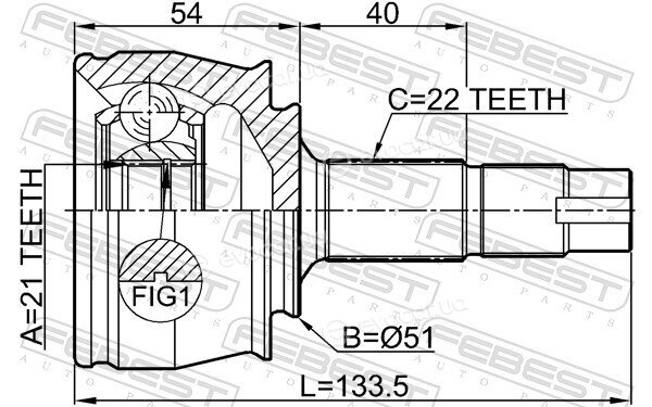 Febest 1810-Z12