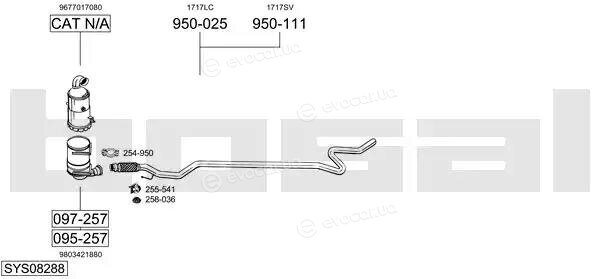 Bosal SYS08288